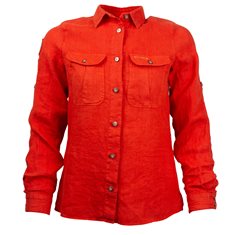 W's Safari Linen Garment Dyed Shirt