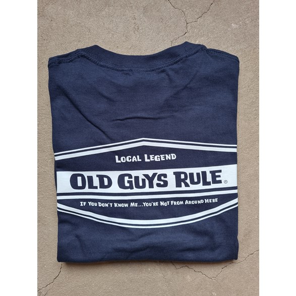 OLD GUYS RULE- Local legend